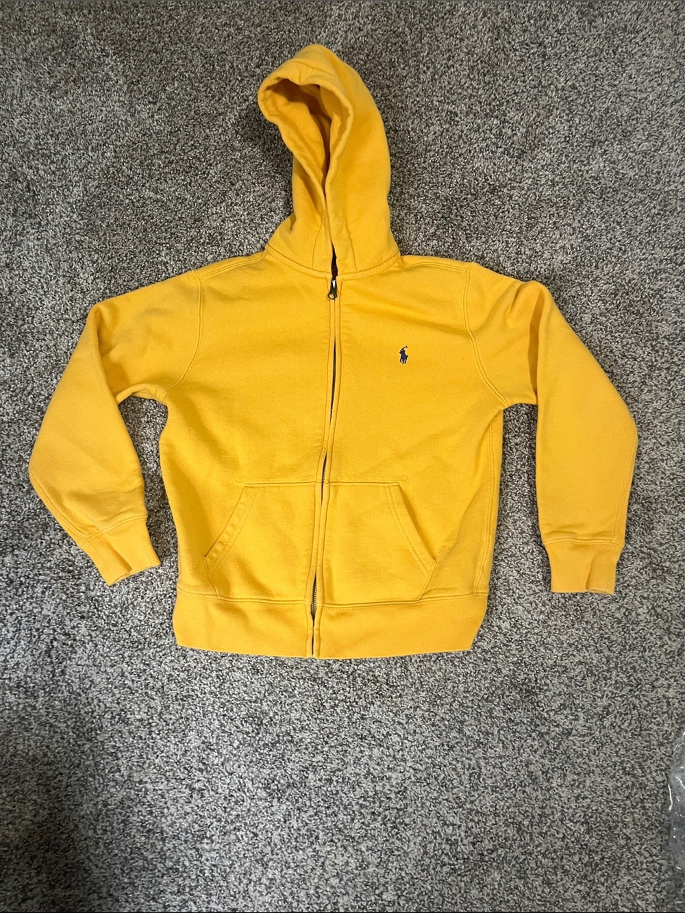 Polo by Ralph Lauren Yellow Hooded Sweatshirt